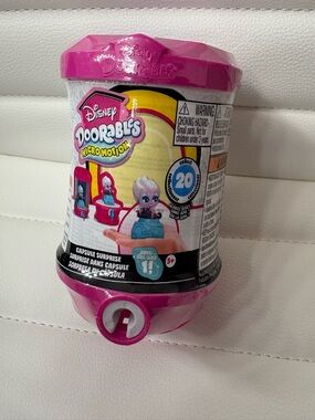 Disney Doorables Micro Motion Surprise Capsule - Hot Pink